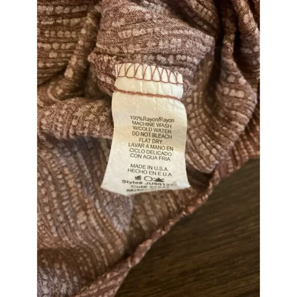 Final Touch Wide Leg Cropped Jumpsuit Size M - Picture 8 of 8